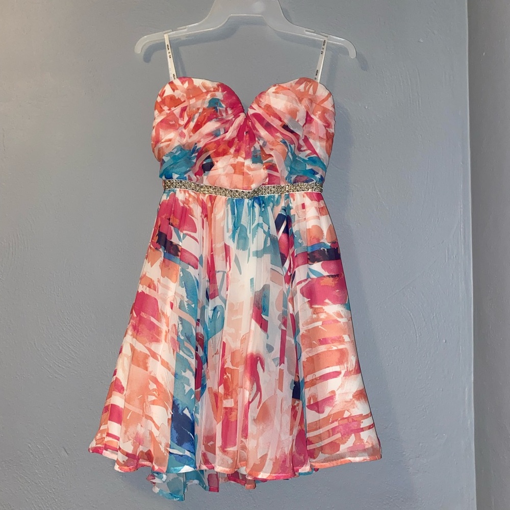 Strapless dress